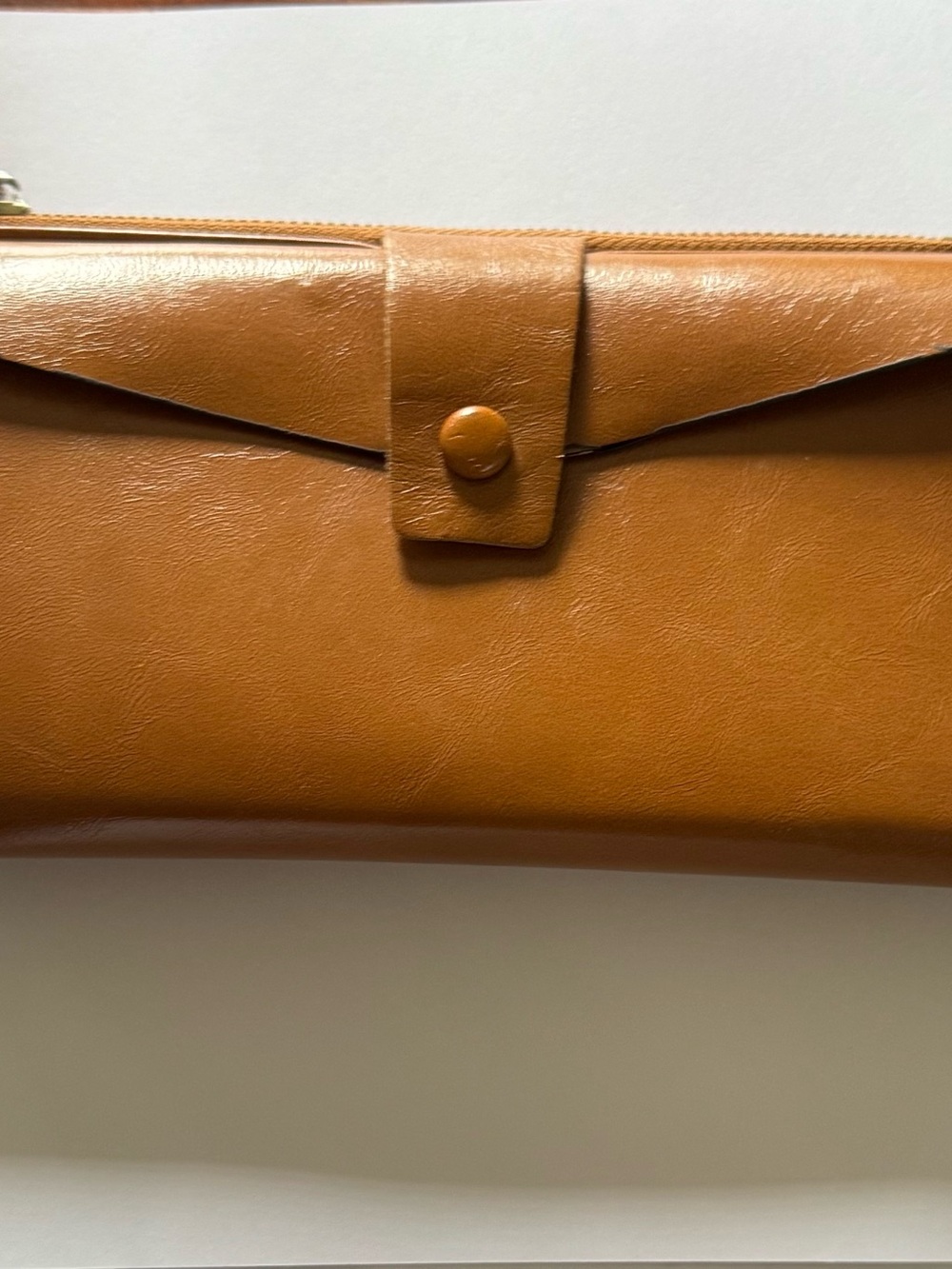 Tanw Faux Leather Tri-Fold Wallet